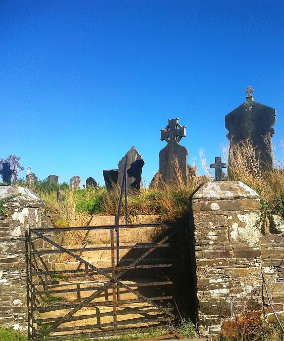 Cemetery of Killila, Blackwater, where bodies from Pomona incident are interred